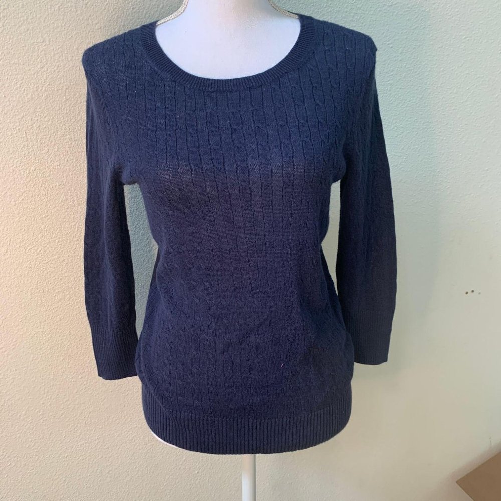 Gap Small Navy lightweight Crew Neck Sweater